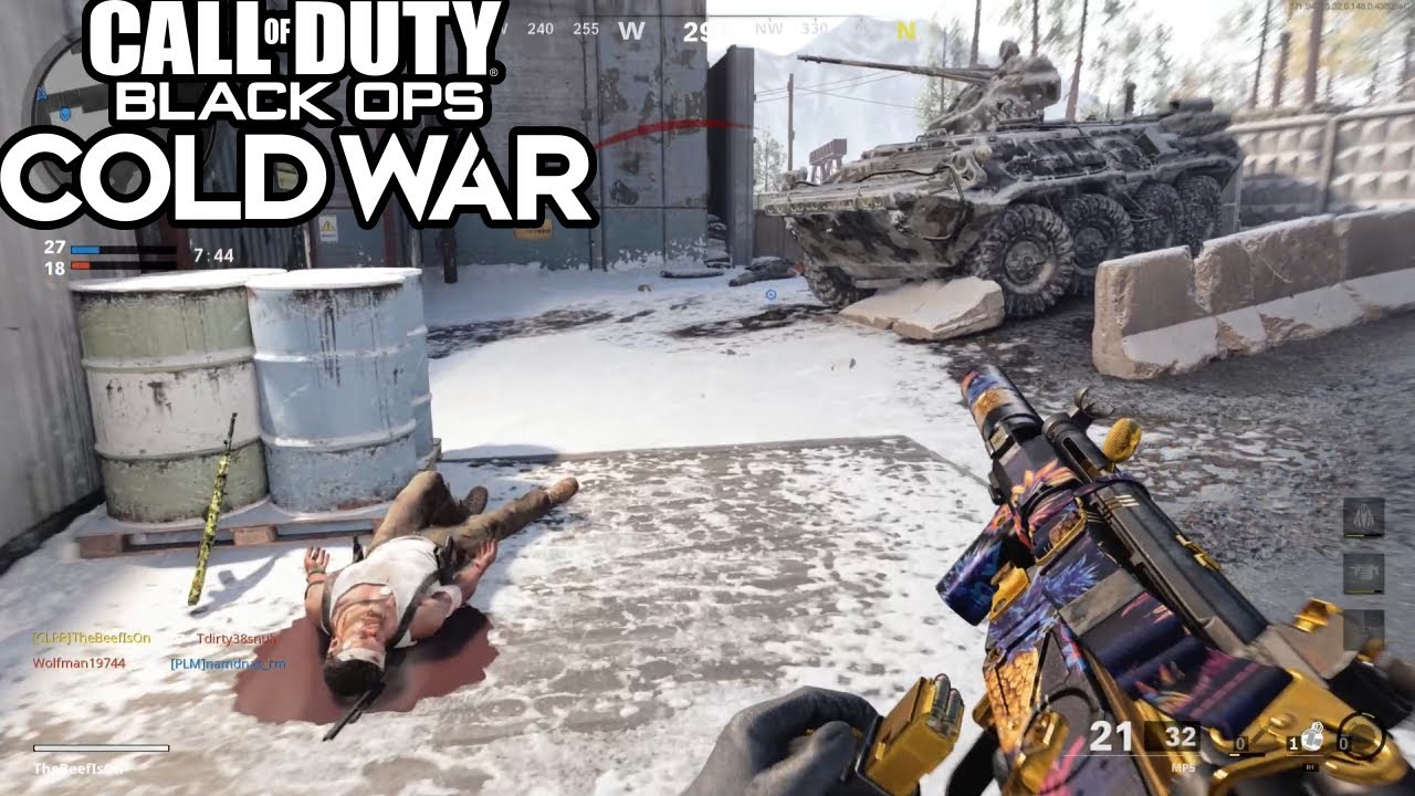 Call Of Duty Black Ops Cold War Team Deathmatch Gameplay on PS5 Season 3 (No Commentary)