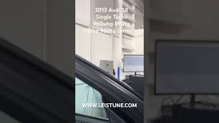 Single Turbo Audi S8 Makes 1115whp | Mustang Dyno + BTRES Corrected | Calibration Nearly Wrapped