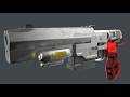 3D replica of Johnny Silverhand's Malorian Arms 3516 pistol | Cyberpunk 2077