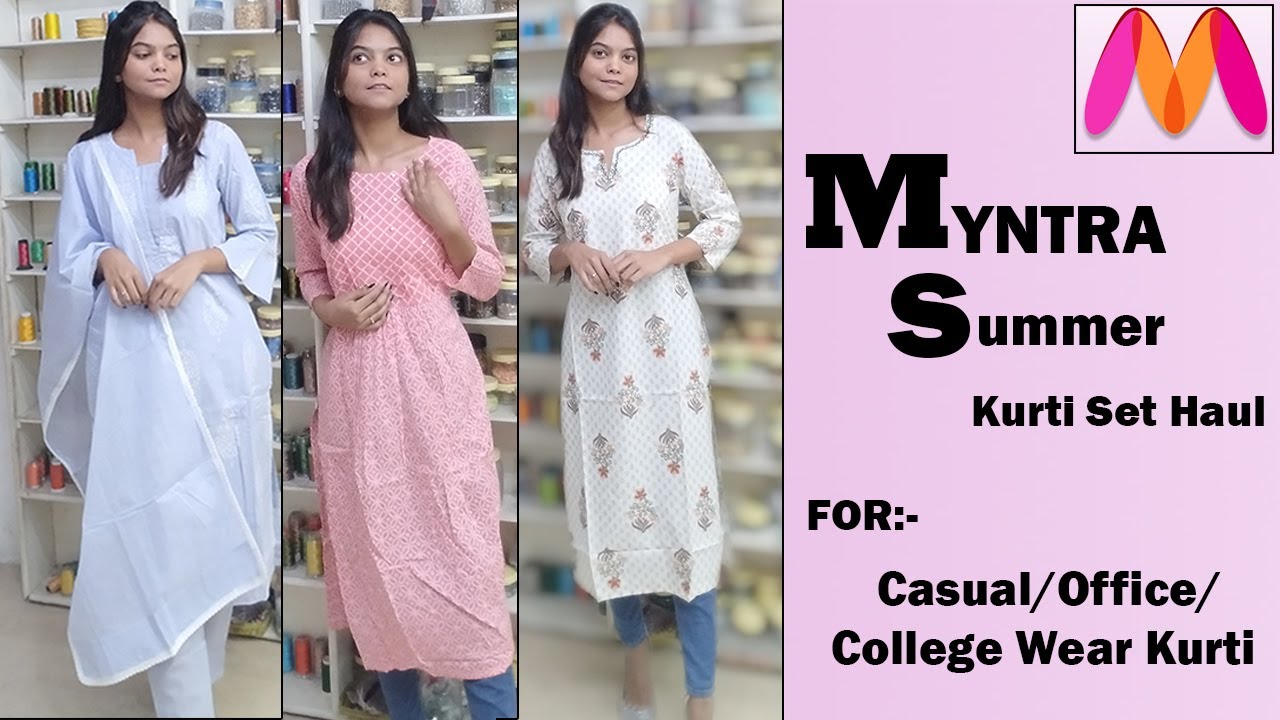 myntra xxl kurtis