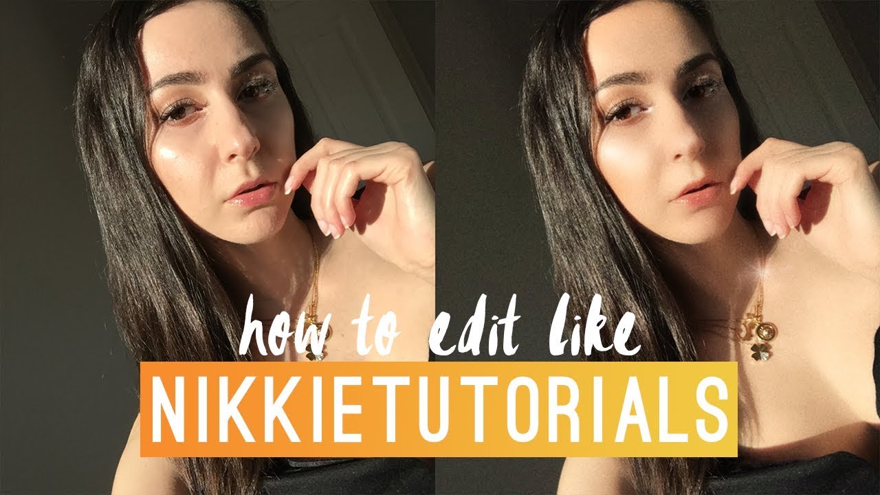 HOW TO EDIT MAKEUP PICTURES LIKE NIKKIETUTORIALS IN FACETUNE 2 AND