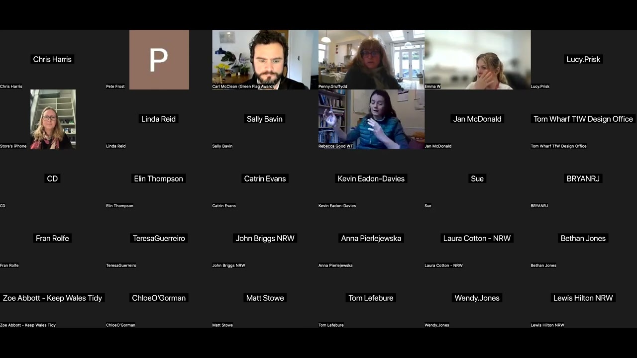 Making green spaces safer for women and girls - discussion with Dr Anna Barker and Carl McClean.