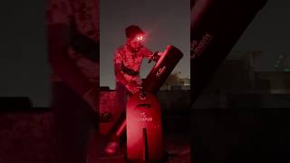 Pink Moon 2026 Through 6 Inch Dobsonian Telescope