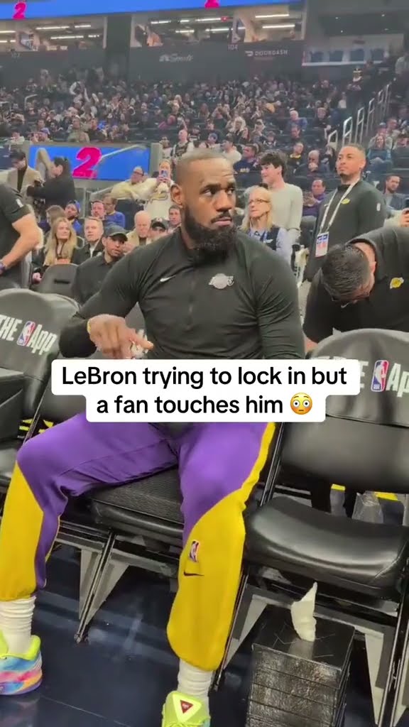 LeBron gave ‘em that look ?
