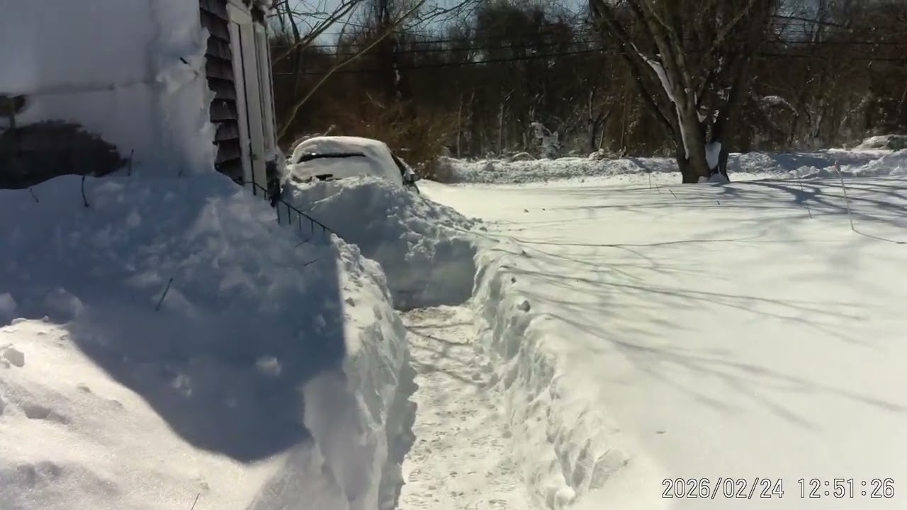 Blizzard of '26 aftermath...on 2/24/26....