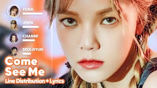 AOA - Come See Me (Line Distribution + Lyrics Karaoke) PATREON REQUESTED