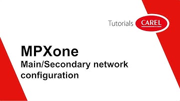 MPXone - Main Secondary Network Configuration