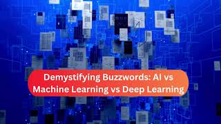 Celebrity Demystifying Buzzwords AI vs Machine Learning vs Deep Learning Profile