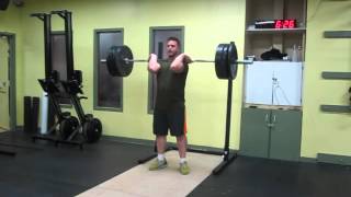 WOD 140422 Pat Push Jerk 215#x5