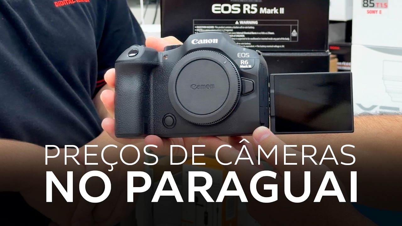 PREÇO DE CÂMERAS E LENTES NO PARAGUAI