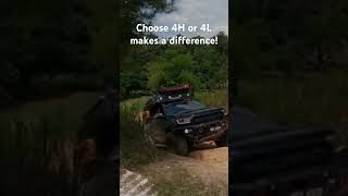 4X4 Gear Choice When Off-Roading Is Crucial..