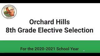 8th Grade Audio Elective Presentation Spr 2020