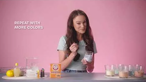 Baking Soda Rainbow Bubbles Science Experiment | ARM & HAMMER