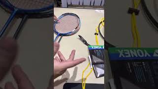 Raket Victor Brave Sword 12 & Thruster Hmr String With Yonex Bg 66 Ultimax Jp 28 Lbs