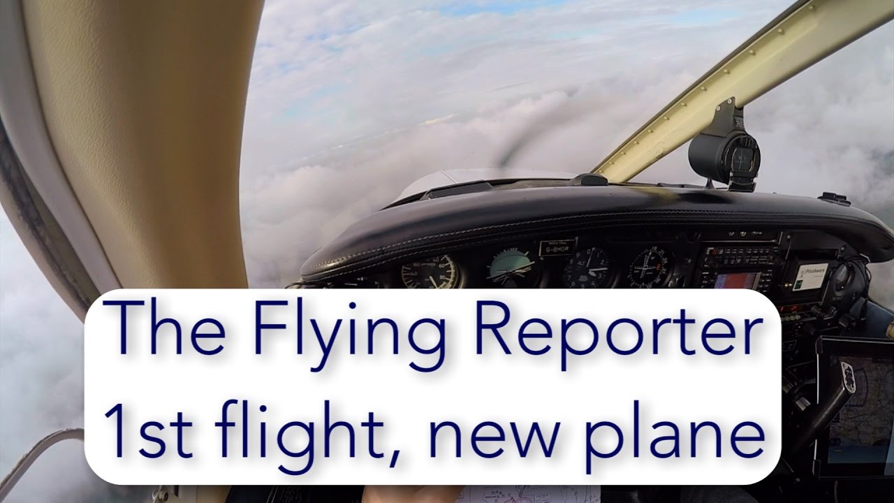 Hard IMC - 1st flight in my new PA28 - YouTube