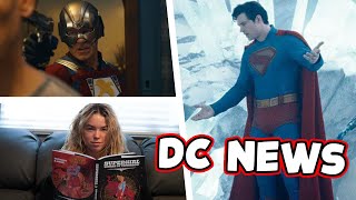 New Superman Trailer, Supergirl Wraps Filming, New Dcu Films Teaser And More Dc News!