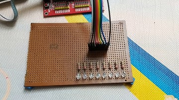 Proyek Sederhana membuat Running LED menggunakan Minimum System dengan ATMega16