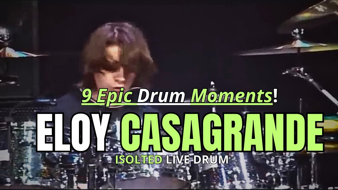 Eloy Casagrande: 9 Epic Drum Solos That Will Blow Your Mind | Isolated Drums
