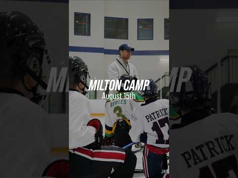 I'LL SEE YOU AT THE MILTON CAMP THIS WEEKEND! LEARN MORE AND SIGN UP AT ITRAINHOCKEY.COM!