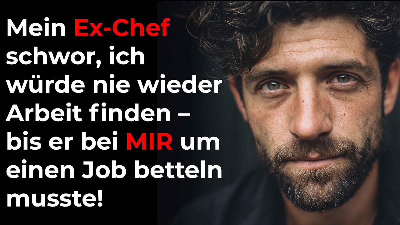 "Sie werden nie wieder Arbeit finden!“, sagte mein Ex-Chef – bis er sich bei MIR bewerben musste!