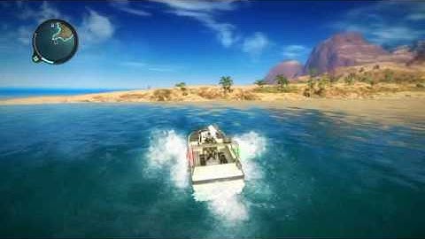 Just Cause 2 video Boat Explosion