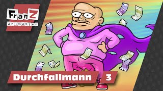 Durchfallmann 3 - Der Rettungsschirm 🎬 Cartoon Animation 🎬 2D Animation 🎬 Superhero movie