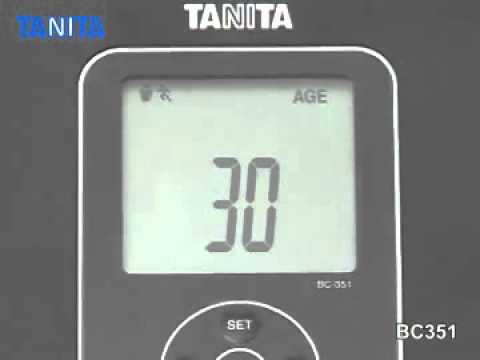 Весы анализаторы состава тела Tanita BC 351
