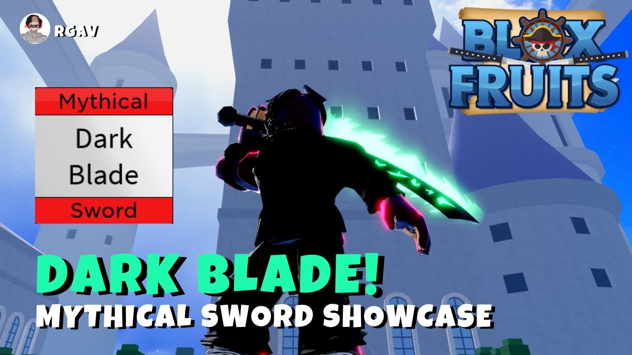 Dark blade showcase #bloxfruits