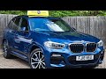 2018 (18) BMW X3 3.0d M-Sport Auto X-Drive Euro 6 (s/s) SUV FOR SALE / Video Walkaround! 