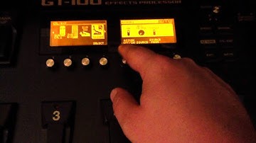 Assigning with GT-100