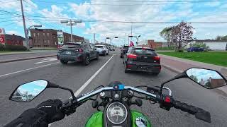 Kawasaki Vulcan 900 Custom | Insta360 Ace Pro 2 | Gatineau