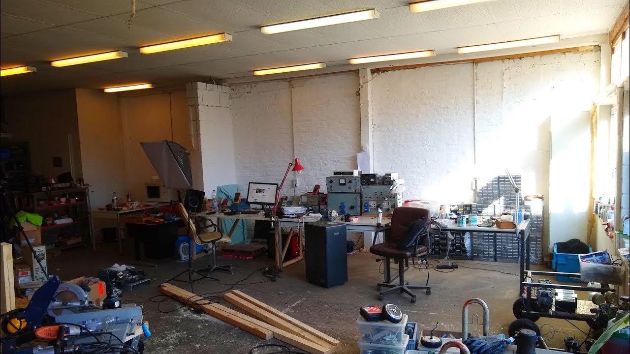 New Workshop! (this time for real) - Shop Tour! - YouTube