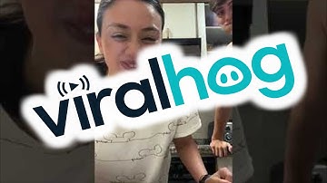 Koppel lacht om grappige gezichtsfilters || ViralHog