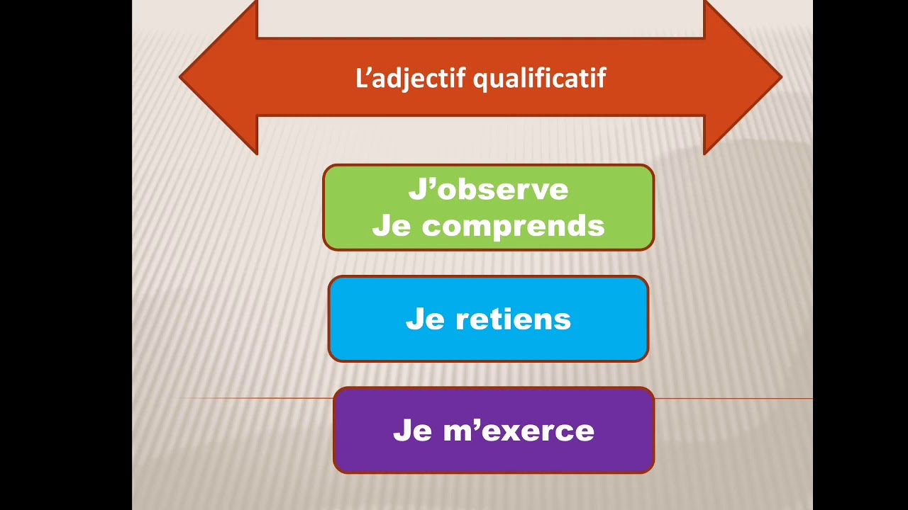 L'adjectif qualificatif et ses fonctions + l'accord de ladj ...