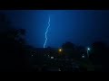 Strange lightning strike!