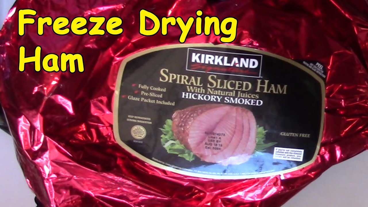 Freeze Drying a Ham for Friends