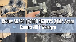 Review Akaso Ek7000 4K30Fps 20Mp Action Camera 98Ft Waterproof Camera Ultra Hd Underwater Camera Sup