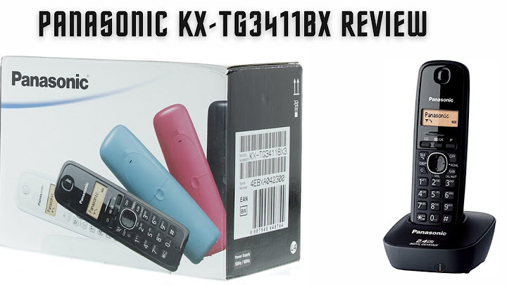 Panasonic ร น kx-tg3412bxc ค ม อ