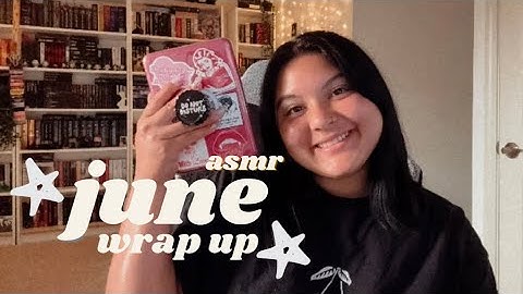 ASMR the 9 books i read in JUNE (monthly reading wrap up💕)