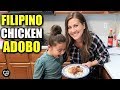 EASY CHICKEN ADOBO RECIPE for the FIRST TIME | Cooking Popular Traditional Filipino Recipes