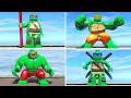 HULK Transformation w/ TMNT Ninja Turtles Transformations in Lego Marvel Super Heroes