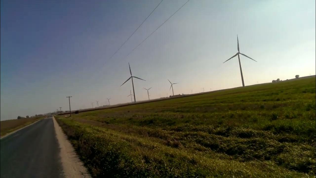 windmill farm near Dwight, Illinois, October 2014 4 YouTube