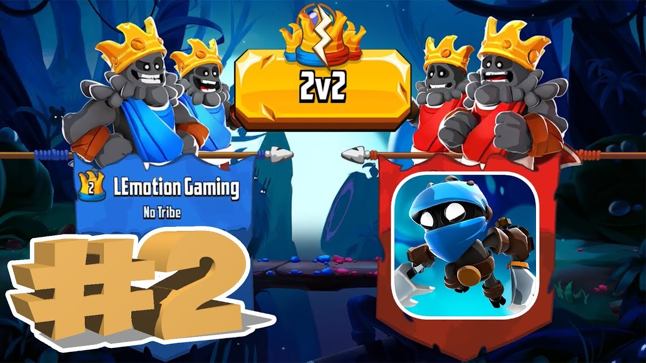 BADLAND BRAWL GAMEPLAY 2 VS 2 (iOS | ANDROID)