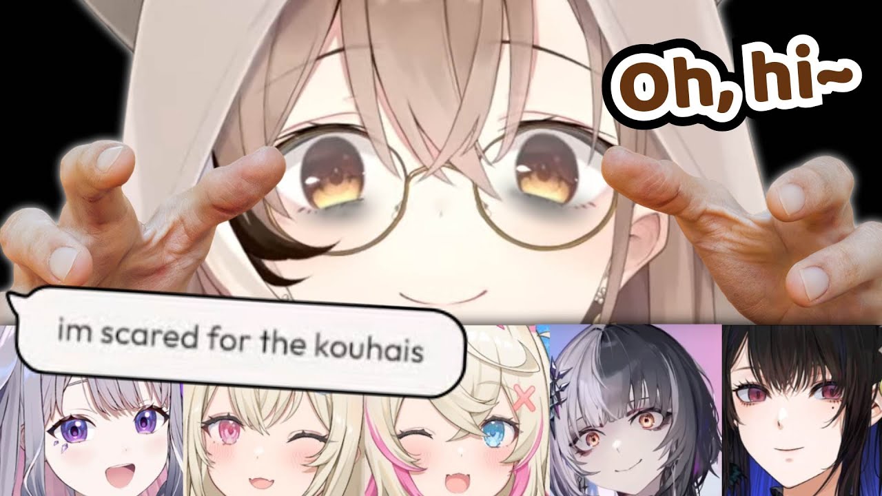 Mumei Couldn't Wait To Say "Oh, Hi!" To Her Kouhais