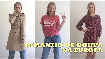 Como é a numeração de calçados na Europa?