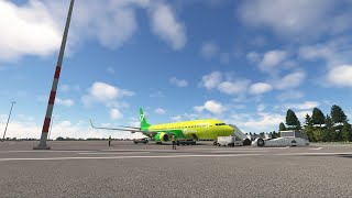 MSFS2020 |  [UWKD] -  [UUDD] - [ULLI] - [UUDD] - [UWKD]  | BOEING 737-800 - S7 - День пилота