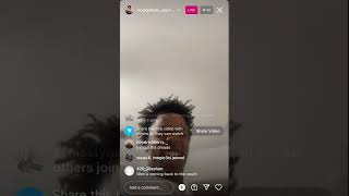 Ft Worth artist NCG Kenny B on IG live