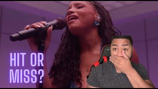 Halle's Epic Brave Face Live Performance Reaction!