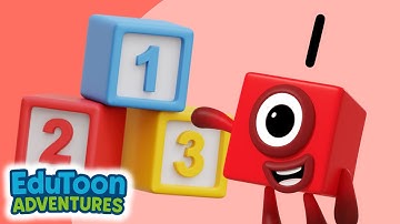 Count to 10! (ft. The Numberblocks) (Original by ABCMouse) | EduToon Adventures
