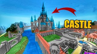 🛑I Found a Big Castle in Minecraft | Disney Castle Minecraft
